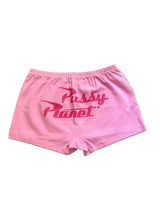Pussy Planet Cropped Shorts