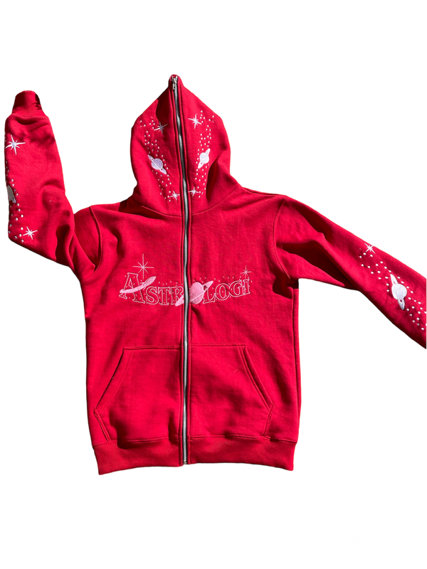 Astrologi red full zip