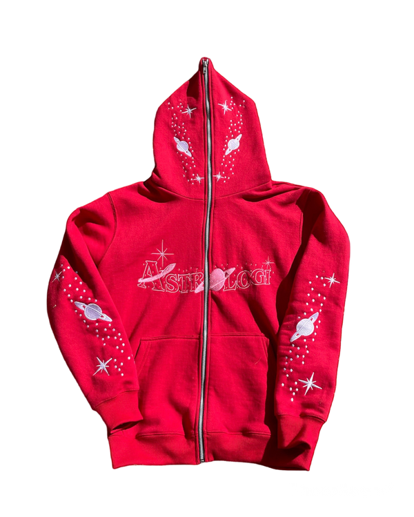 Astrologi red full zip